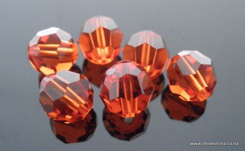 Swarovski Round Art 5000 Indian Red 6mm